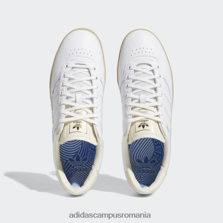 adidas campus romania pantofi puig indoor alb bărbați alb J266N219629