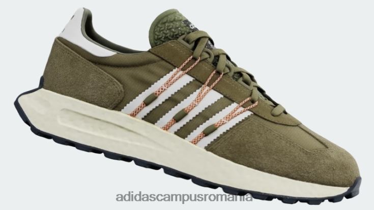 adidas campus romania pantofi retropy e5 beam orange bărbați măsliniu/alb/portocaliu fascicul J266N219909