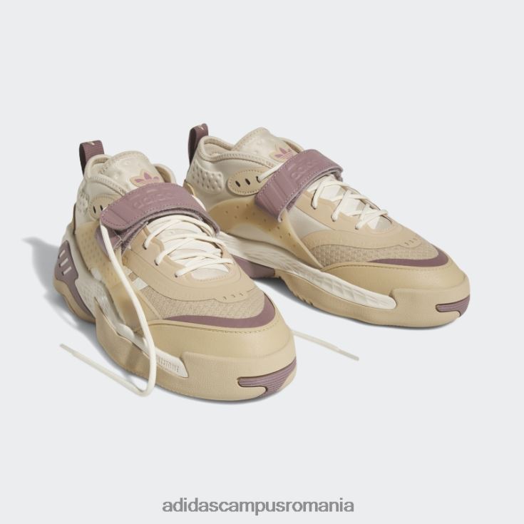 adidas campus romania pantofi streetball iii bej adidas bărbați bej/alb/violet J266N219482