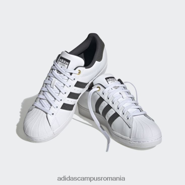 adidas campus romania pantofi superstar negri fierbinți bărbați alb/carbon/negru J266N219628