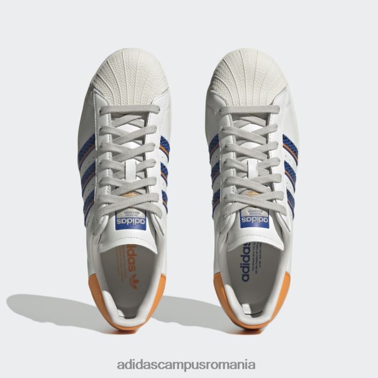 adidas campus romania pantofi superstar orange rush bărbați alb/portocaliu/papură portocalie J266N219792