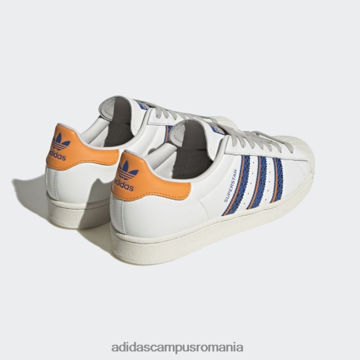 adidas campus romania pantofi superstar orange rush bărbați alb/portocaliu/papură portocalie J266N219792