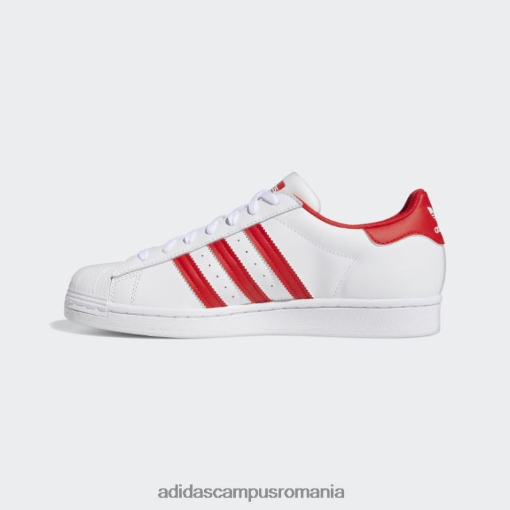 adidas campus romania pantofi superstar roșii bărbați alb roșu J266N219627