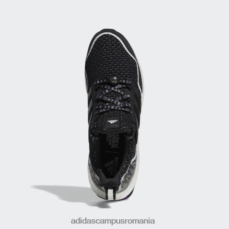 adidas campus romania pantofi ultraboost 5.0 dna x marvel black panther negru bărbați negru/alb/violet J266N219394