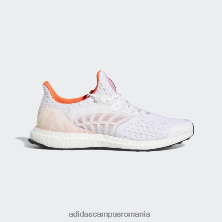 adidas campus romania pantofi ultraboost dna climacool albi bărbați alb/roz fascicul/rosu J266N219352