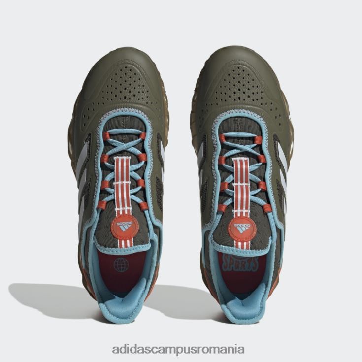 adidas campus romania pantofi web boost olive bărbați măsline/albastru/roșu J266N219652