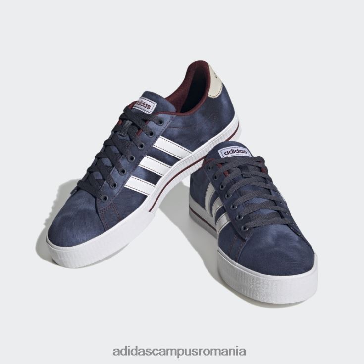 adidas campus romania pantofi zilnic 3.0 bleumarin bărbați bleumarin/alb/rosu J266N219369