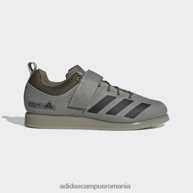 adidas campus romania powerlift 5 pantofi haltere argintiu pietriș bărbați pietriș argintiu/negru/măslin J266N219885