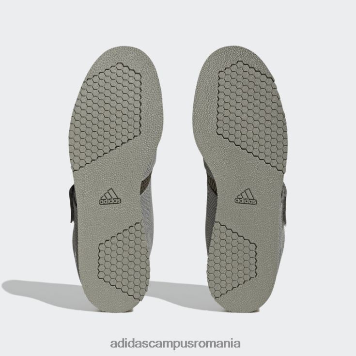 adidas campus romania powerlift 5 pantofi haltere argintiu pietriș bărbați pietriș argintiu/negru/măslin J266N219885