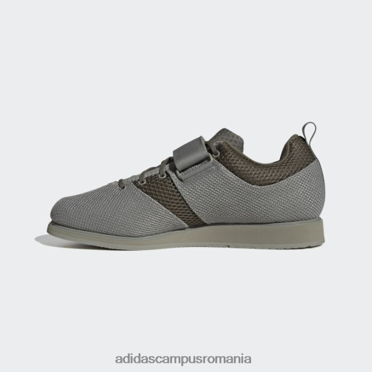 adidas campus romania powerlift 5 pantofi haltere argintiu pietriș bărbați pietriș argintiu/negru/măslin J266N219885