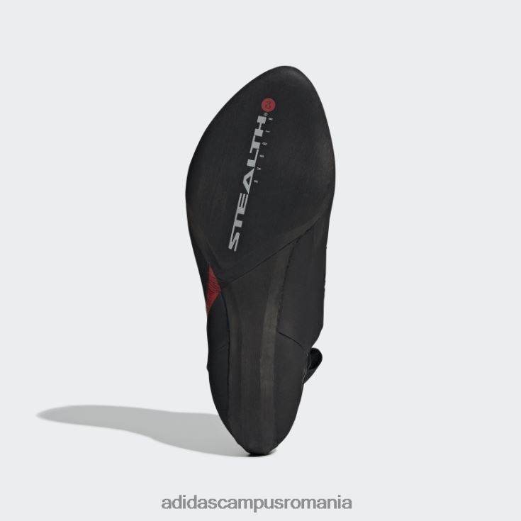 adidas campus romania roșu cinci zece pantofi de cățărat aleon bărbați roșu/negru/gri J266N219709
