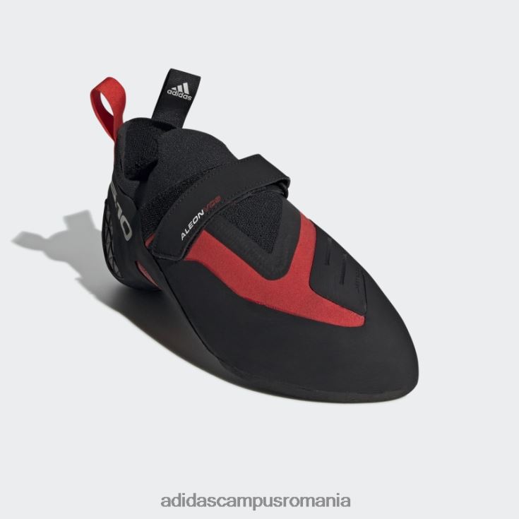 adidas campus romania roșu cinci zece pantofi de cățărat aleon bărbați roșu/negru/gri J266N219709