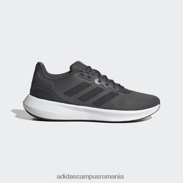 adidas campus romania runfalcon 3 cloudfoam pantofi de alergare low gri bărbați gri/negru/carbon J266N219375