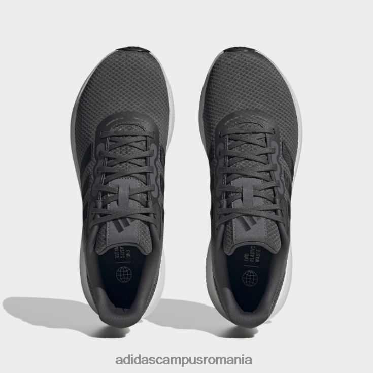 adidas campus romania runfalcon 3 cloudfoam pantofi de alergare low gri bărbați gri/negru/carbon J266N219375