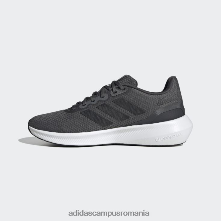 adidas campus romania runfalcon 3 cloudfoam pantofi de alergare low gri bărbați gri/negru/carbon J266N219375