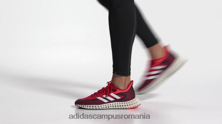 adidas campus romania stacojiu 4dfwd pantofi de alergare fashion bărbați stacojiu/alb/rosu J266N219305