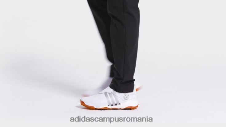 adidas campus romania tour360 22 pantofi de golf boa alb bărbați alb/argintiu/rosu J266N219916