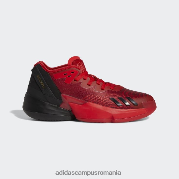 adidas campus romania victory red d.o.n. numărul 4 pantofi de baschet fierbinți bărbați rosu/negru/rosu victorie J266N219641