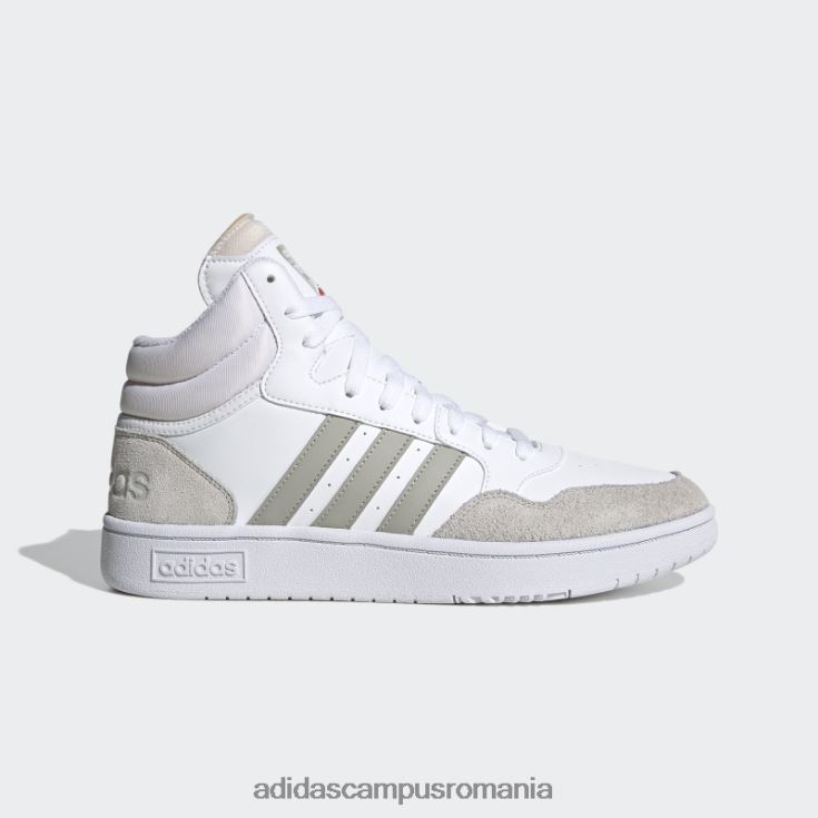 adidas campus romania white hoops 3.0 mid lifestyle baschet pantofi vintage clasici adidas bărbați alb/gri metal J266N219923
