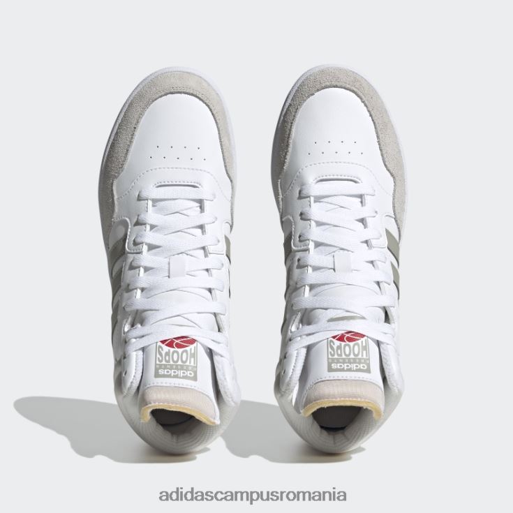 adidas campus romania white hoops 3.0 mid lifestyle baschet pantofi vintage clasici adidas bărbați alb/gri metal J266N219923