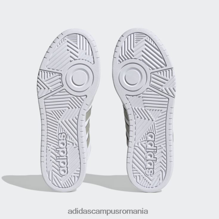adidas campus romania white hoops 3.0 mid lifestyle baschet pantofi vintage clasici adidas bărbați alb/gri metal J266N219923