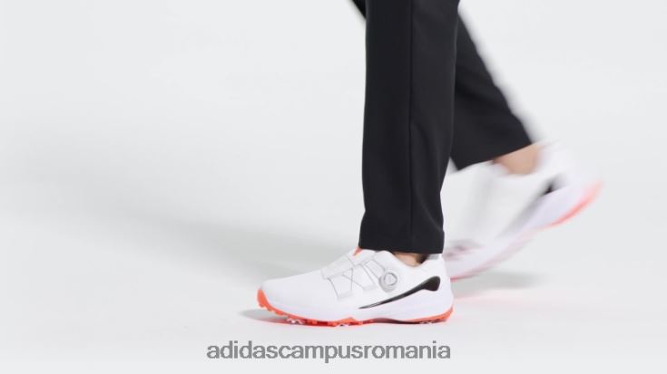adidas campus romania zg23 boa pantofi de golf alb bărbați alb/negru/rosu J266N219640