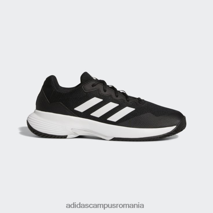 adidas campus romania pantofi de tenis adidas negri gamecourt 2.0 bărbați alb negru J266N24485