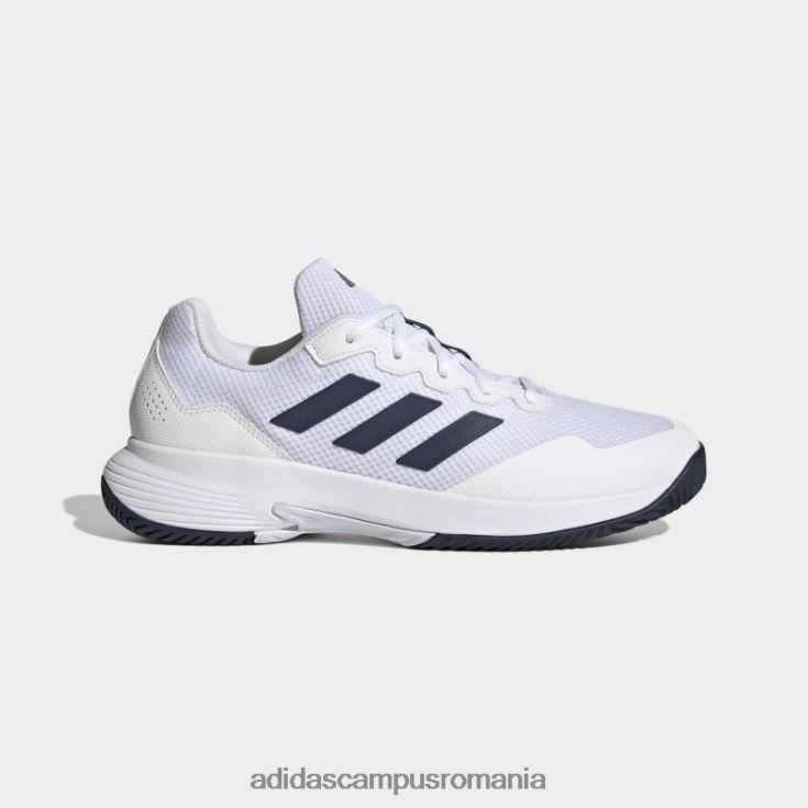 adidas campus romania pantofi tenis gamecourt 2.0 bleumarin bărbați alb/albastru marin J266N24374