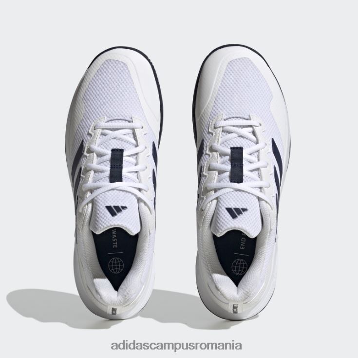 adidas campus romania pantofi tenis gamecourt 2.0 bleumarin bărbați alb/albastru marin J266N24374