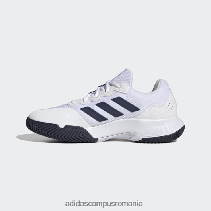 adidas campus romania pantofi tenis gamecourt 2.0 bleumarin bărbați alb/albastru marin J266N24374