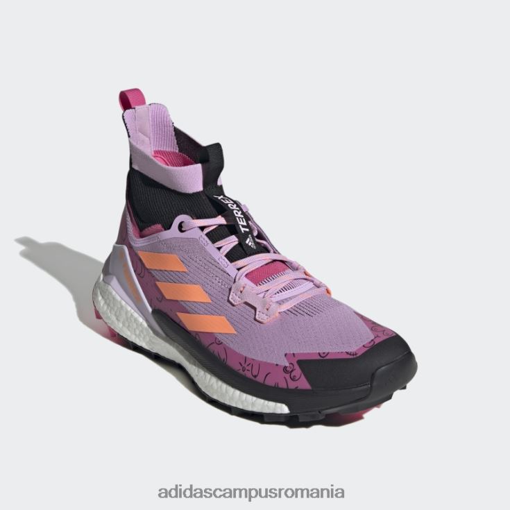 adidas campus romania lila terrex free hiker 2 pantof de drumeție adidas bărbați liliac/portocaliu fascicul/magenta J266N24551