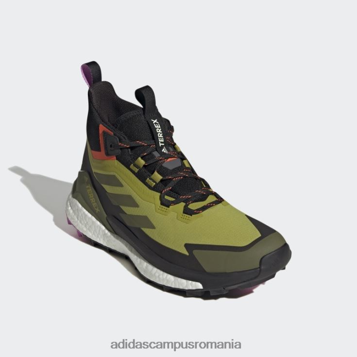adidas campus romania pantof de drumeție terrex free hiker 2 gore-tex olive bărbați măsline/portocale J266N24442