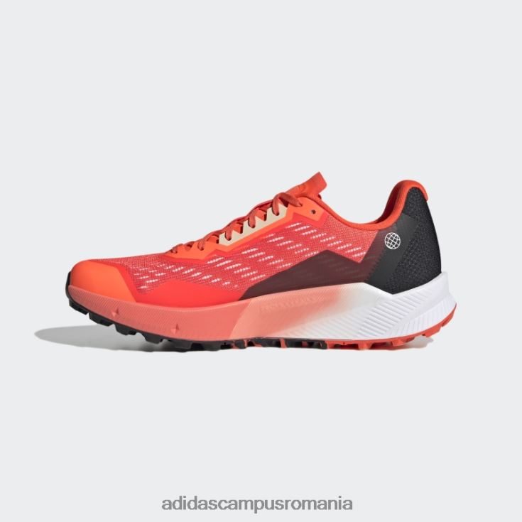 adidas campus romania pantofi de alergare pe trail terrex agravic flow 2.0 portocalii bărbați portocaliu/negru/coral J266N24157