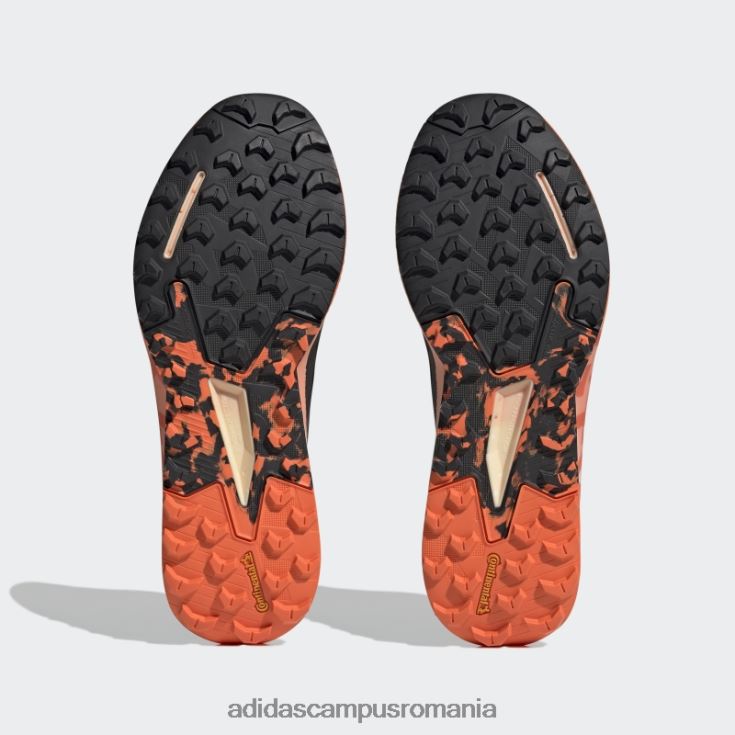 adidas campus romania pantofi de alergare terrex agravic flow gore-tex 2.0 negri bărbați negru/portocaliu J266N2182