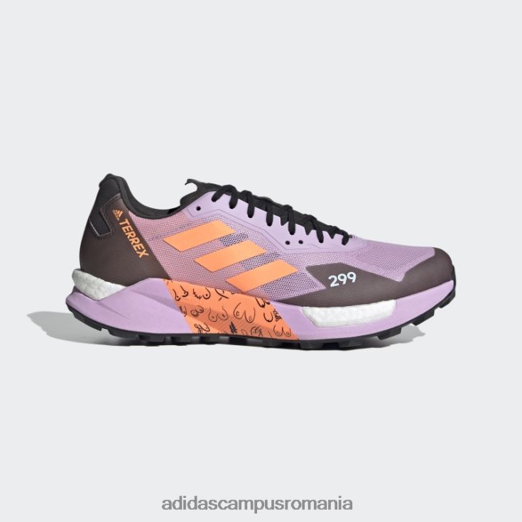 adidas campus romania pantofi de alergare terrex agravic ultra lila adidas bărbați liliac/portocaliu fascicul/magenta J266N24566