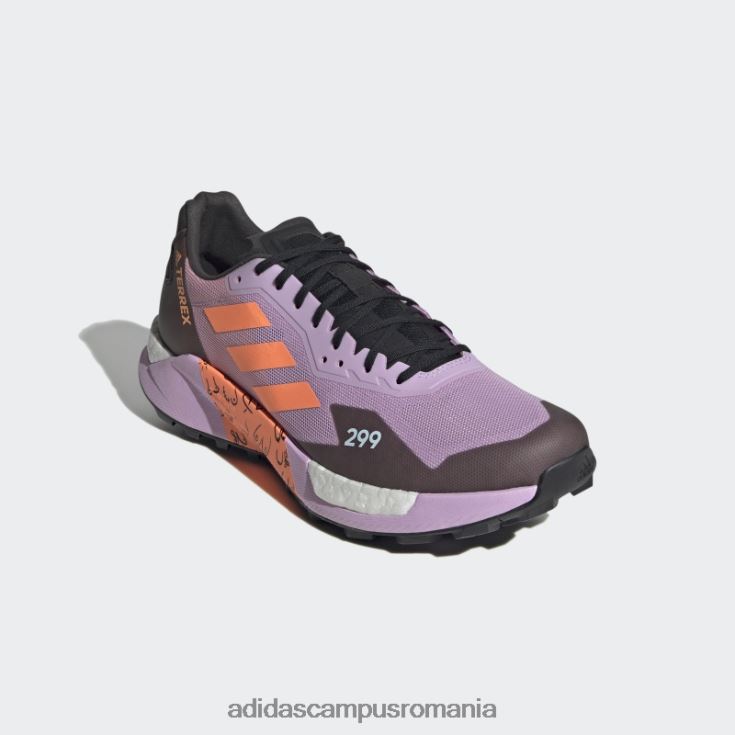 adidas campus romania pantofi de alergare terrex agravic ultra lila adidas bărbați liliac/portocaliu fascicul/magenta J266N24566