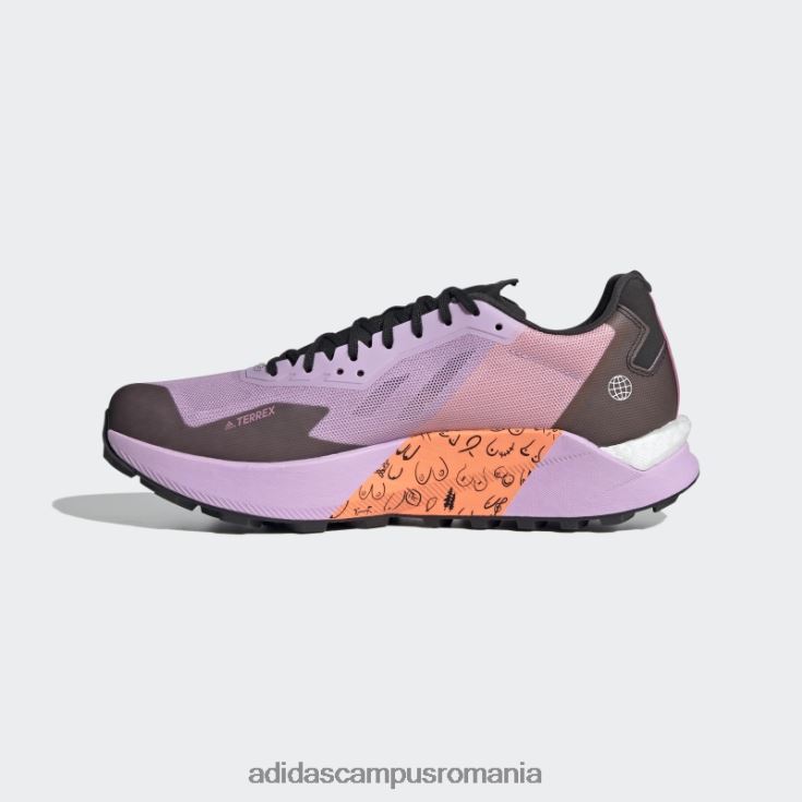 adidas campus romania pantofi de alergare terrex agravic ultra lila adidas bărbați liliac/portocaliu fascicul/magenta J266N24566