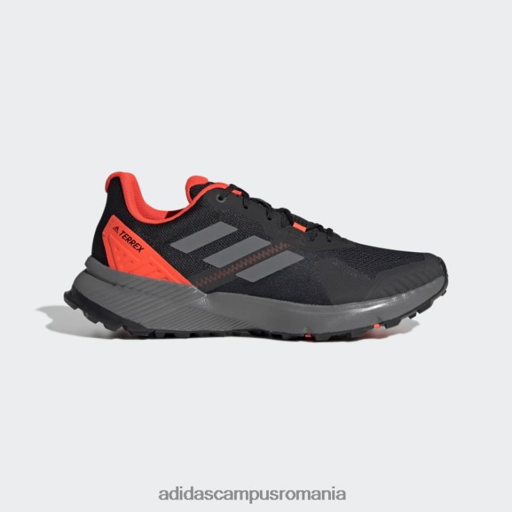 adidas campus romania pantofi de alergare terrex soulstride negri bărbați negru/gri/rosu J266N24621