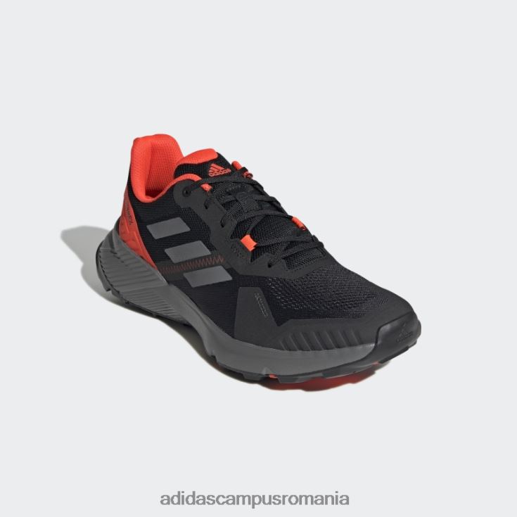 adidas campus romania pantofi de alergare terrex soulstride negri bărbați negru/gri/rosu J266N24621