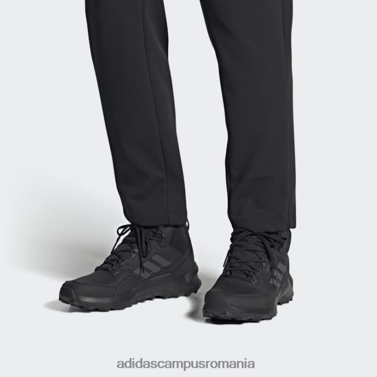 adidas campus romania pantofi de drumeție terrex ax4 mid gore-tex negri bărbați negru/carbon/gri J266N24220