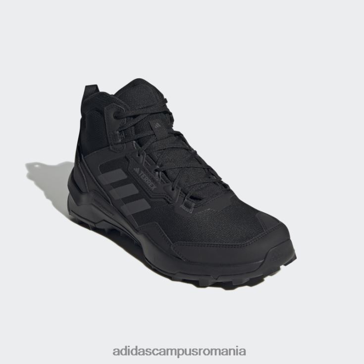 adidas campus romania pantofi de drumeție terrex ax4 mid gore-tex negri bărbați negru/carbon/gri J266N24220