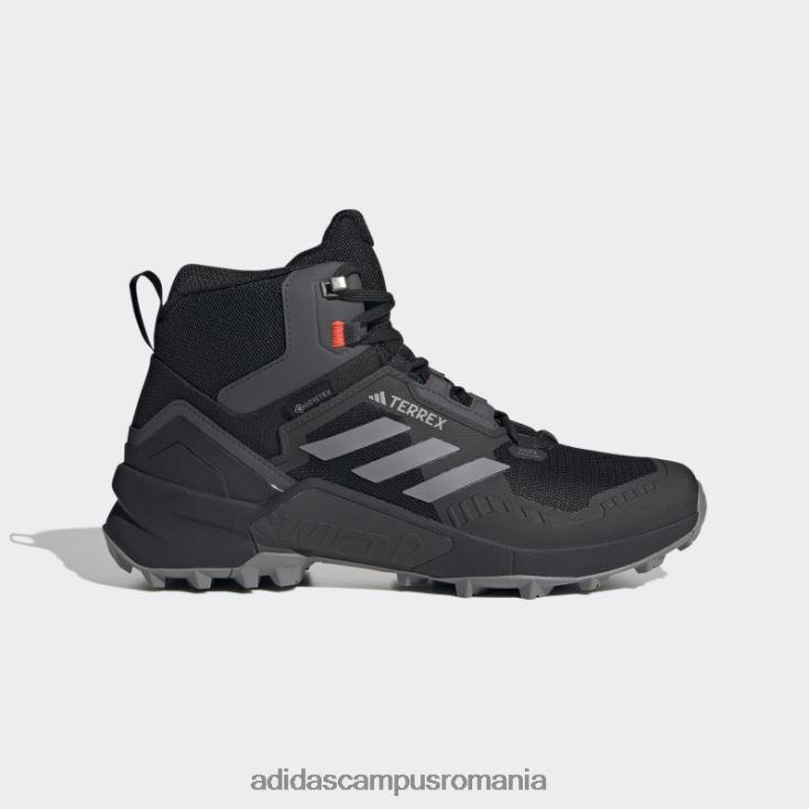 adidas campus romania pantofi de drumeție terrex swift r3 mid gore-tex gri bărbați negru/gri/rosu J266N24602