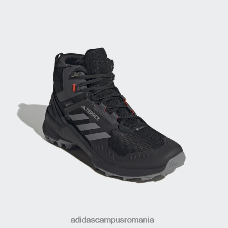adidas campus romania pantofi de drumeție terrex swift r3 mid gore-tex gri bărbați negru/gri/rosu J266N24602