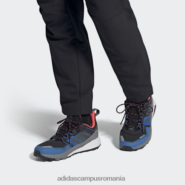 adidas campus romania pantofi de drumeție terrex trailmaker gore-tex negri bărbați negru/gri/turbo J266N24490