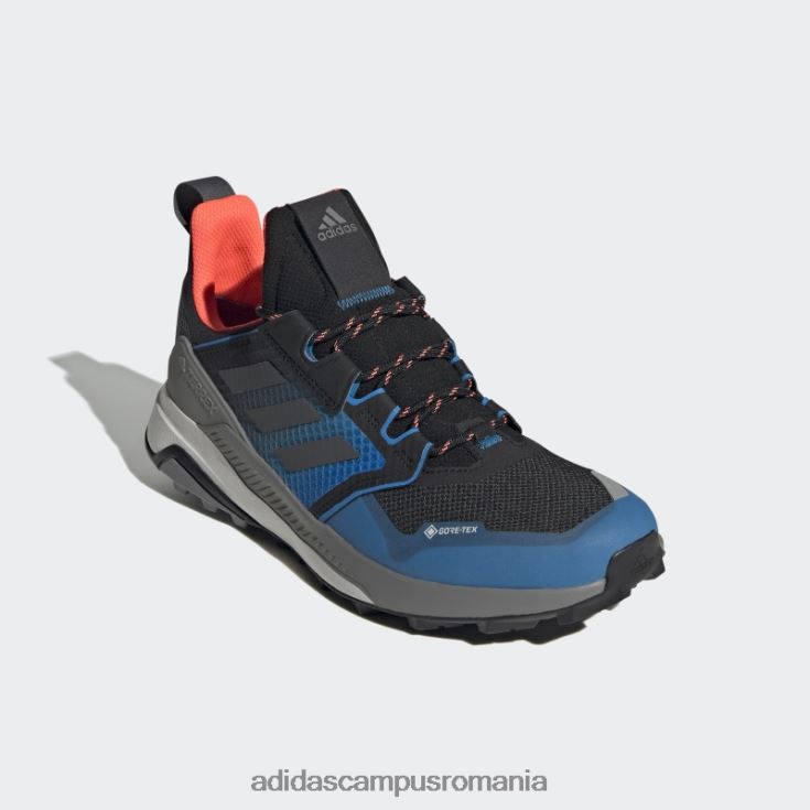 adidas campus romania pantofi de drumeție terrex trailmaker gore-tex negri bărbați negru/gri/turbo J266N24490