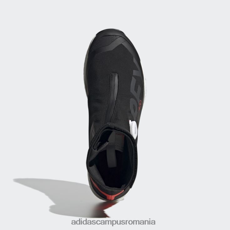 adidas campus romania pantofi negri terrex agravic tech pro trail running bărbați negru/alb/rosu J266N213054