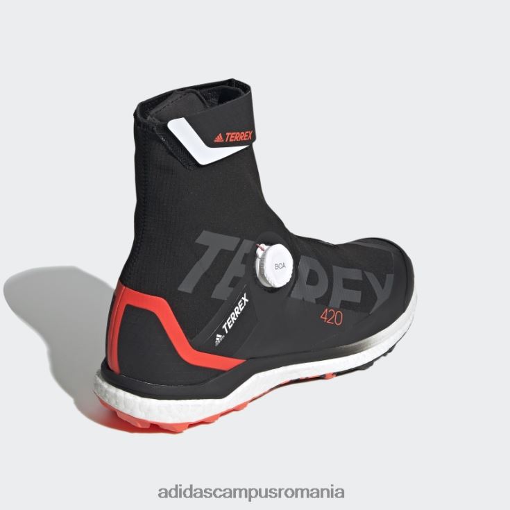 adidas campus romania pantofi negri terrex agravic tech pro trail running bărbați negru/alb/rosu J266N213054