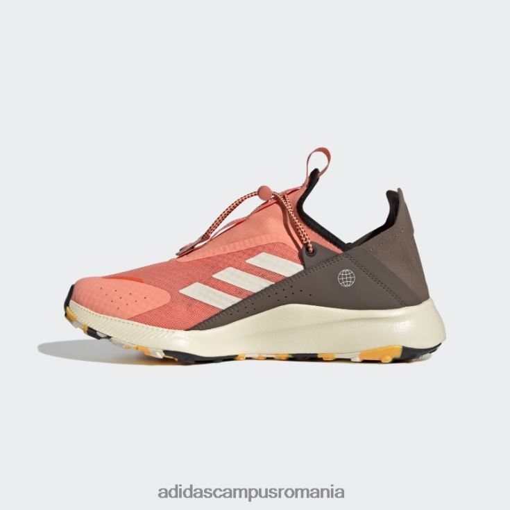 adidas campus romania terrex voyager 21 slip-on heat.rdy pantofi de voiaj coral adidas bărbați coral/alb/auriu J266N212762