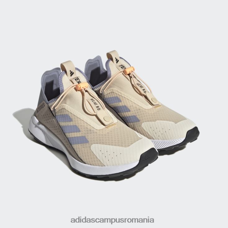 adidas campus romania terrex voyager 21 slip-on heat.rdy pantofi de voiaj nisip bărbați nisip/violet argintiu/portocaliu J266N212757
