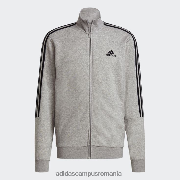 adidas campus romania costum de trening gri mediu aeroready essentials cu 3 dungi adidas bărbați gri mediu/negru J266N221435